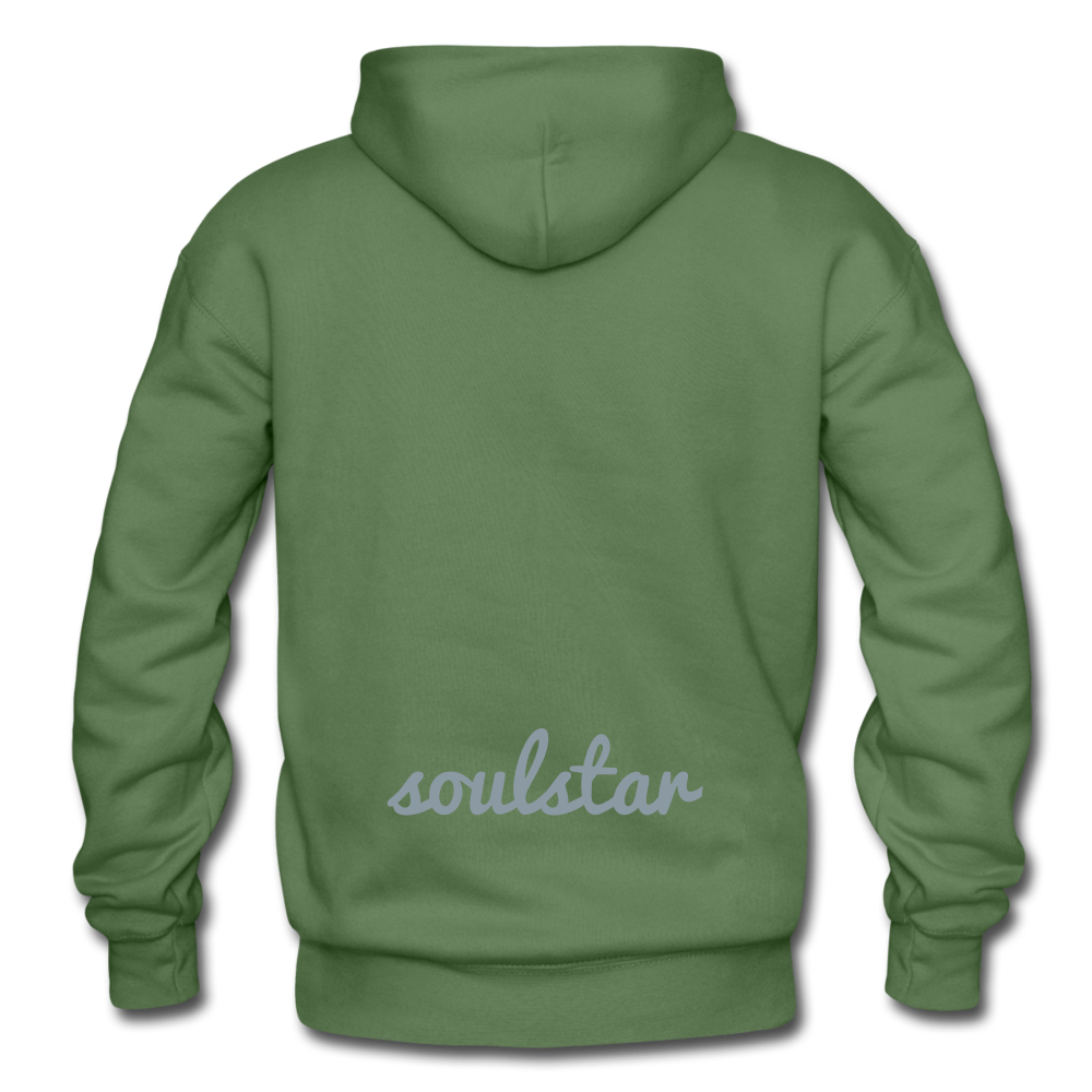 LEADER Heavy Blend Adult Hoodie - military green