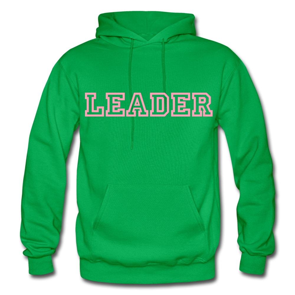 LEADER Heavy Blend Adult Hoodie - kelly green