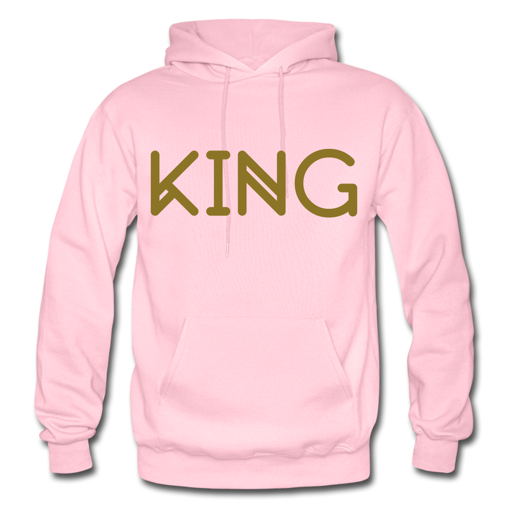 KING Heavy Blend Adult Hoodie - light pink