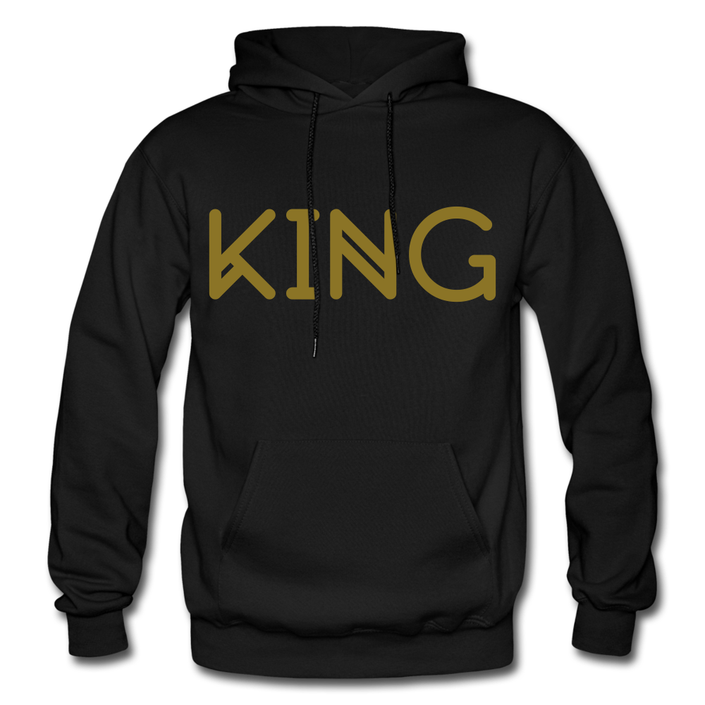 KING Heavy Blend Adult Hoodie - black