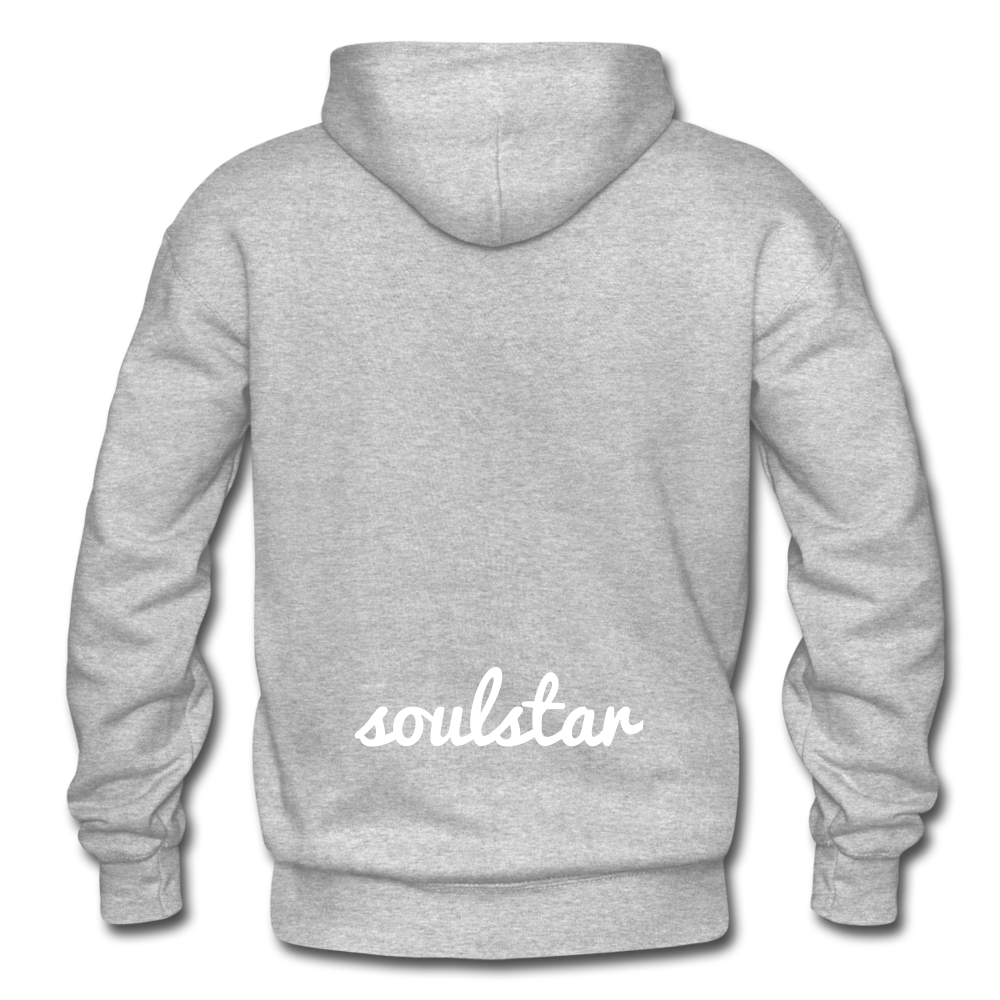 KING Heavy Blend Adult Hoodie - heather gray