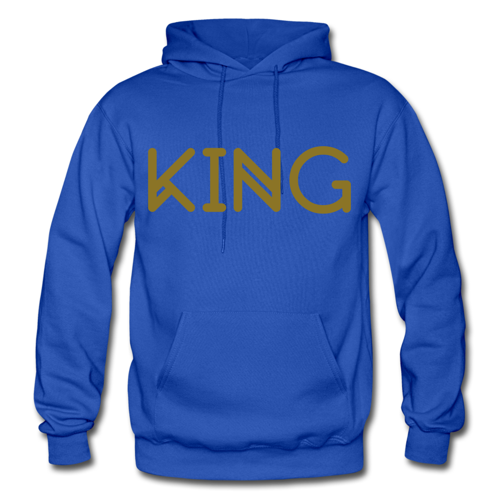 KING Heavy Blend Adult Hoodie - royal blue