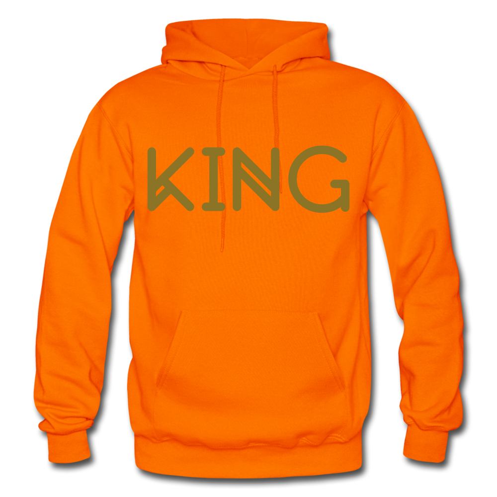 KING Heavy Blend Adult Hoodie - orange