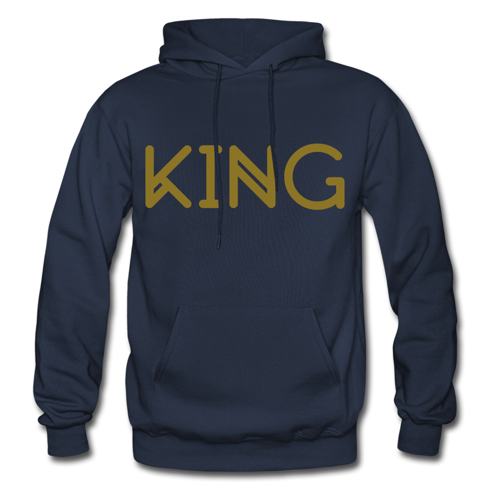 KING Heavy Blend Adult Hoodie - navy
