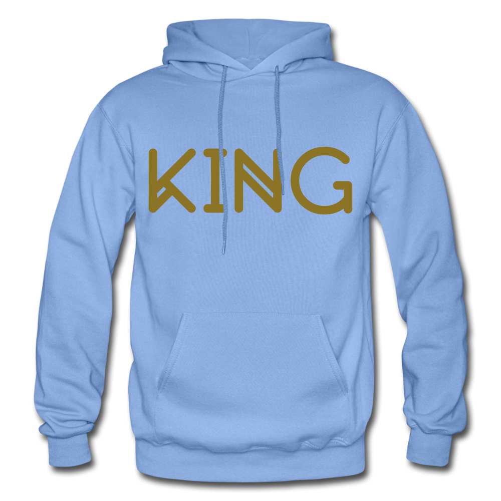 KING Heavy Blend Adult Hoodie - carolina blue