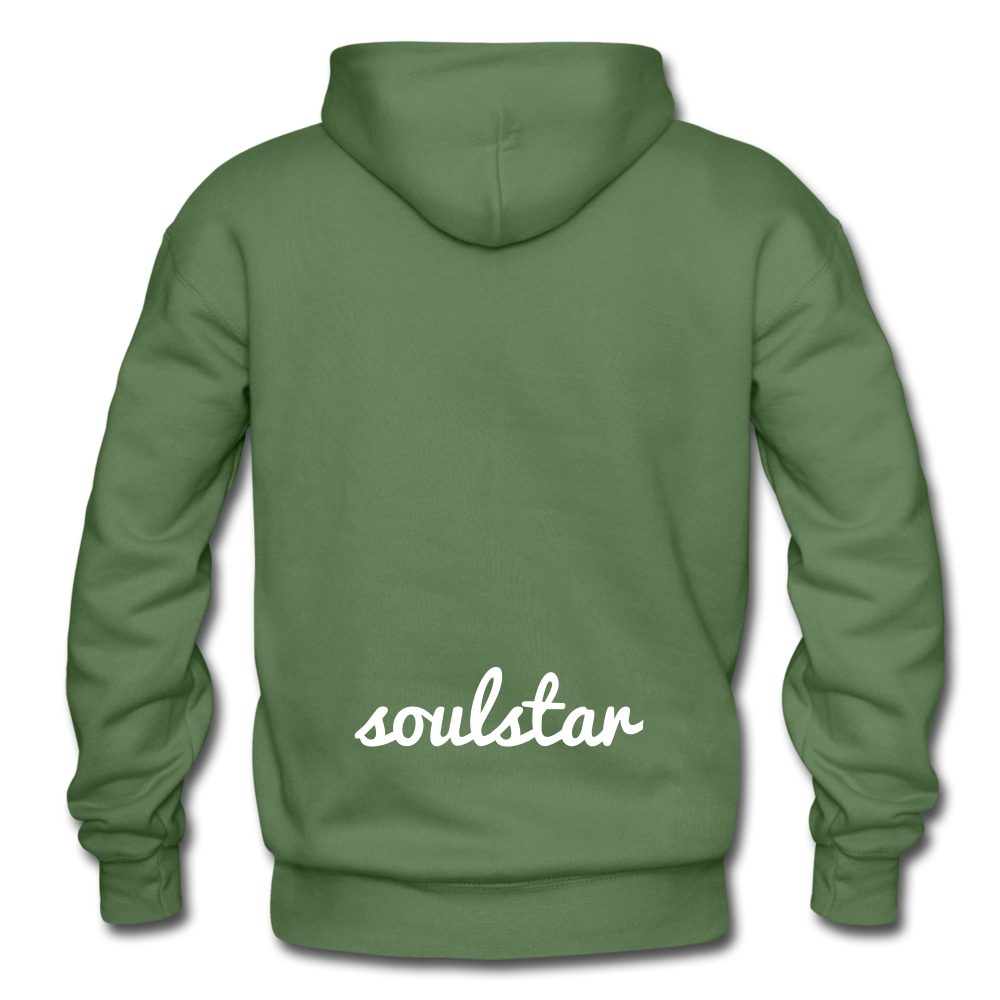 KING Heavy Blend Adult Hoodie - military green