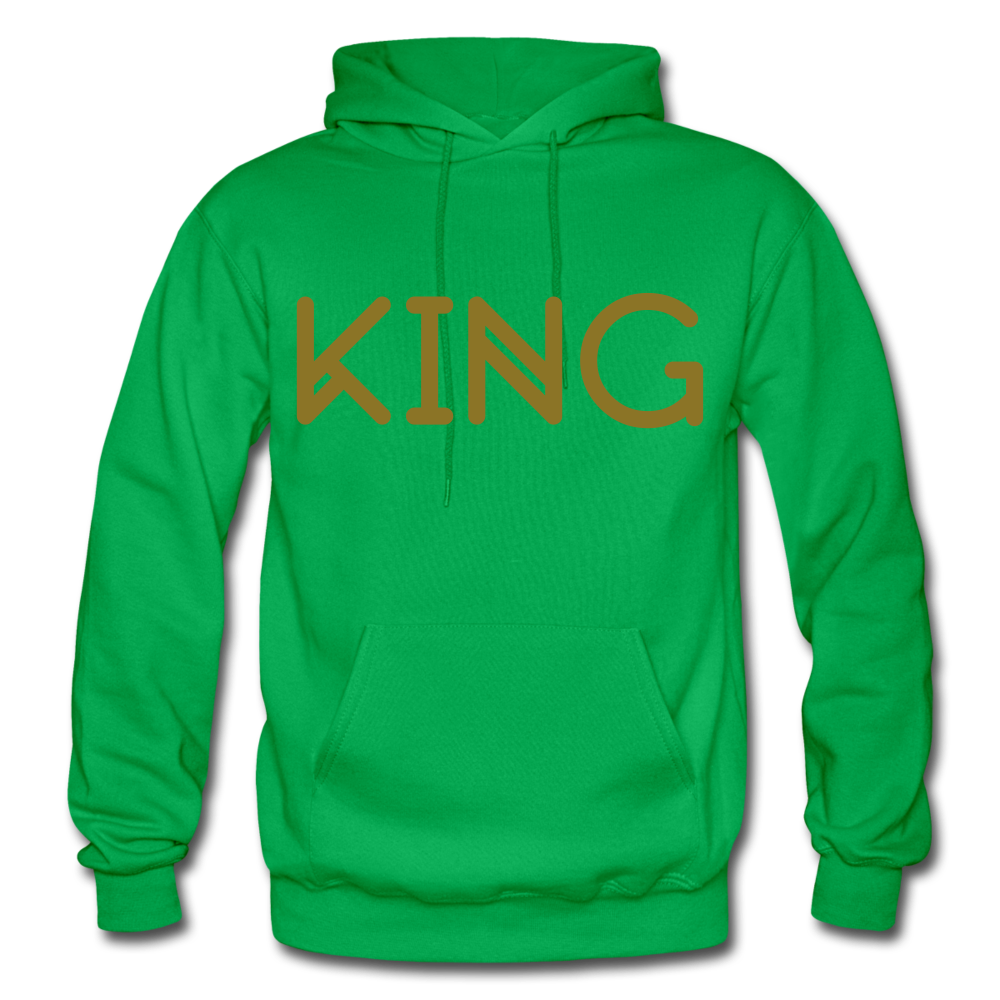 KING Heavy Blend Adult Hoodie - kelly green