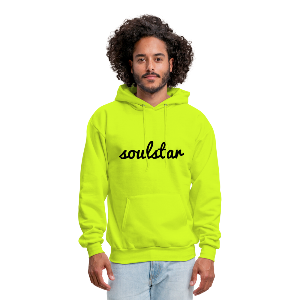 Classic Soulstar Men's Hoodie - safety green