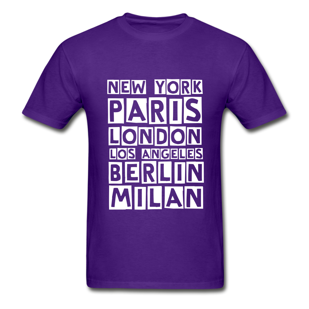 Fashion Capitals Ultra Cotton T-Shirt - purple