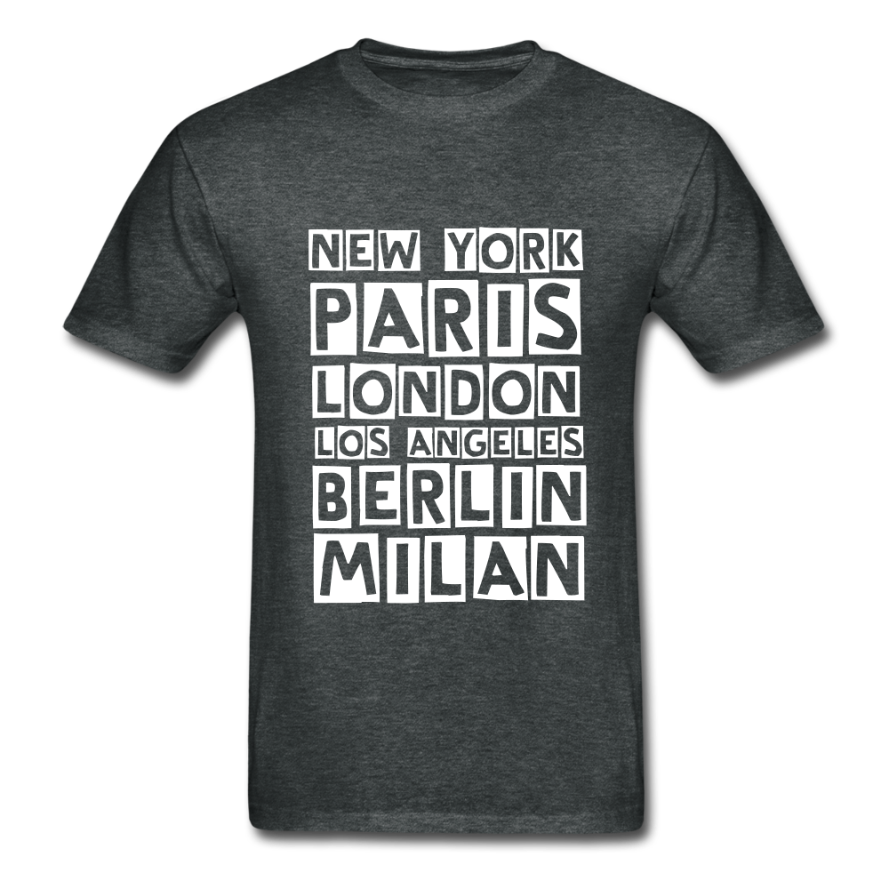 Fashion Capitals Ultra Cotton T-Shirt - deep heather