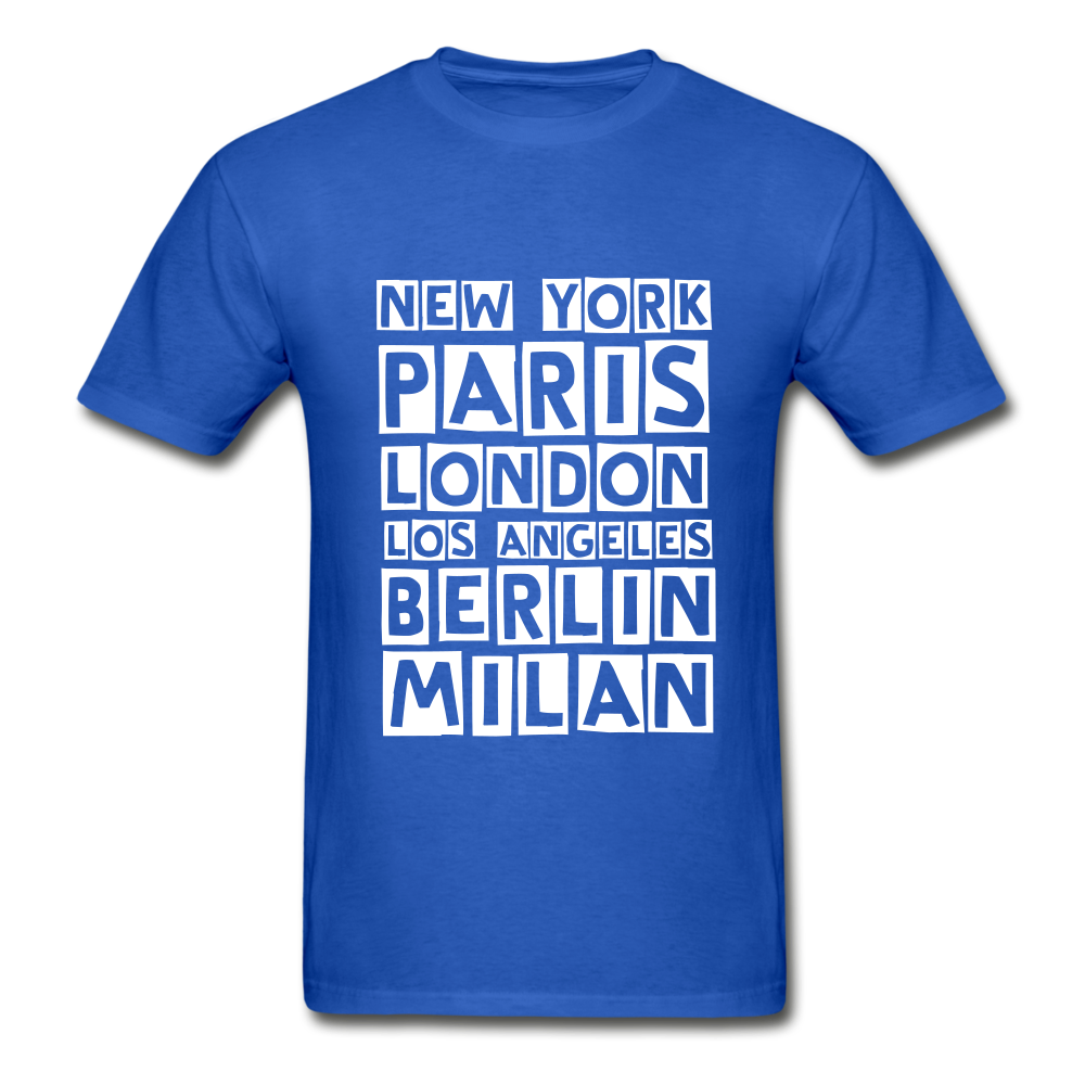 Fashion Capitals Ultra Cotton T-Shirt - royal blue