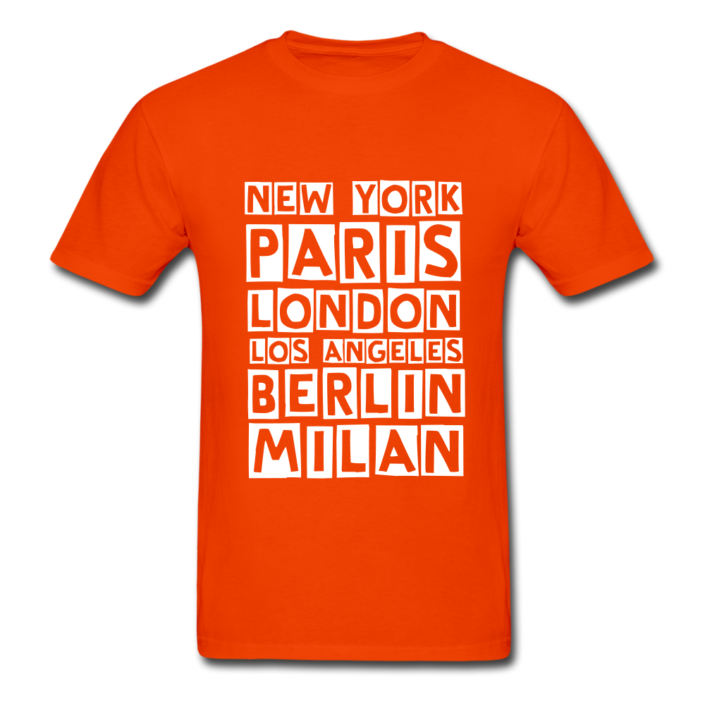 Fashion Capitals Ultra Cotton T-Shirt - orange