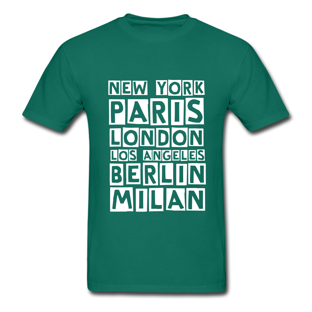 Fashion Capitals Ultra Cotton T-Shirt - petrol