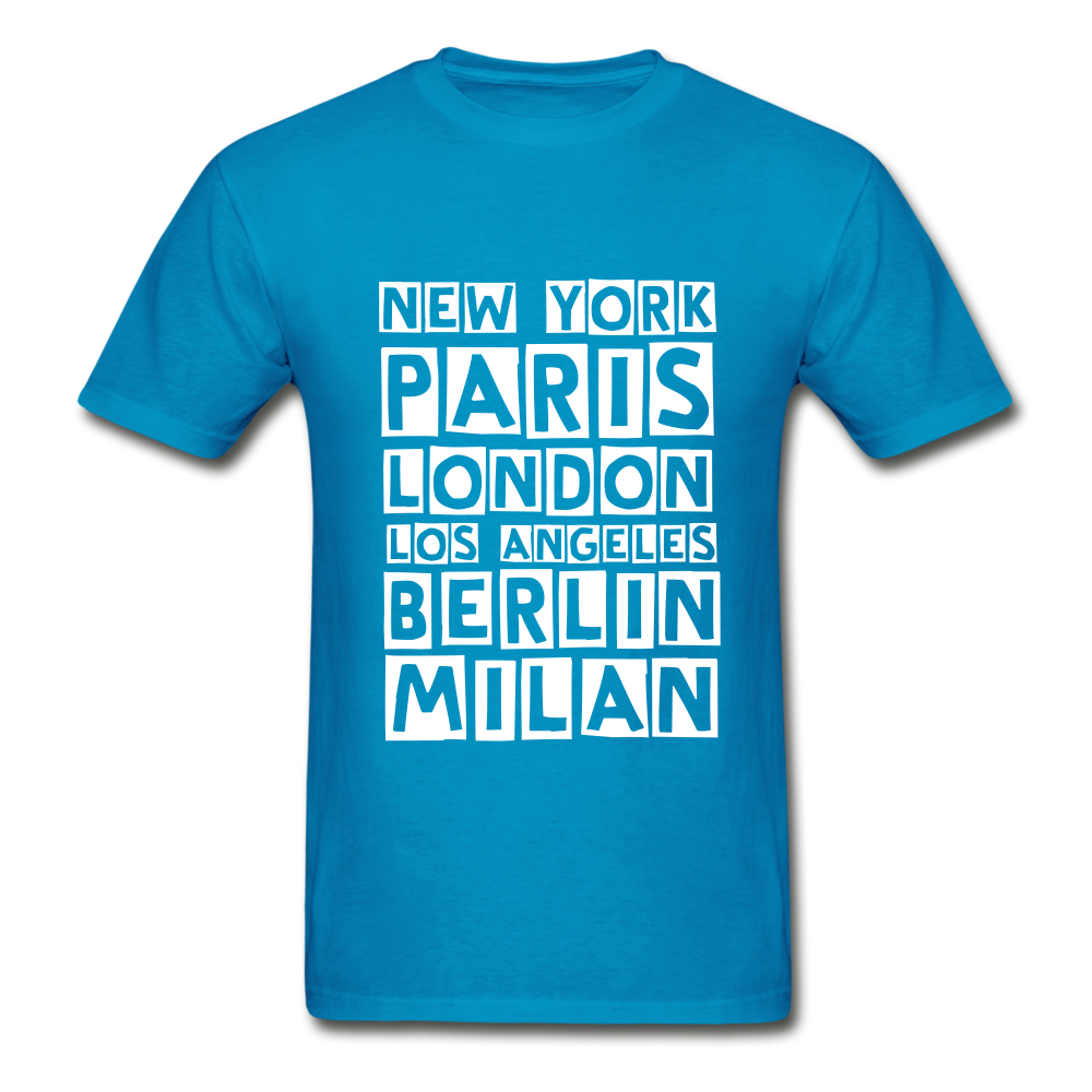 Fashion Capitals Ultra Cotton T-Shirt - turquoise