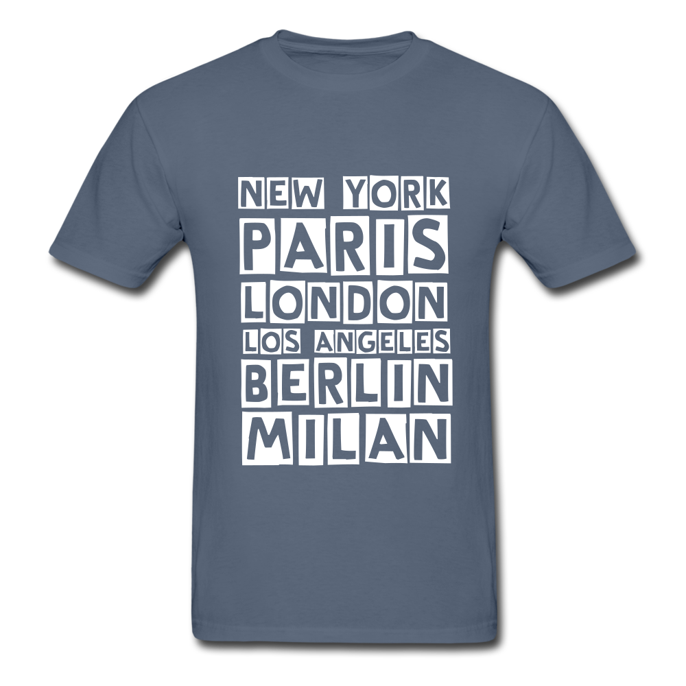 Fashion Capitals Ultra Cotton T-Shirt - denim