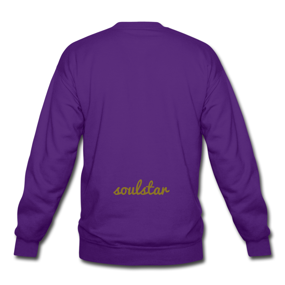 Fashion Capitals Crewneck Sweatshirt (Gold) - purple