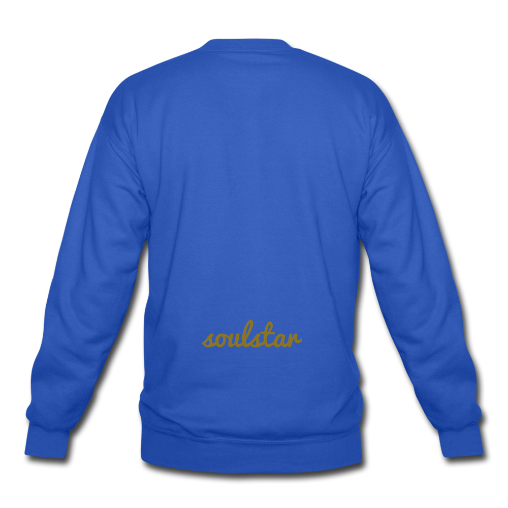 Fashion Capitals Crewneck Sweatshirt (Gold) - royal blue