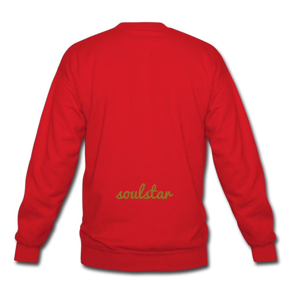 Fashion Capitals Crewneck Sweatshirt (Gold) - red