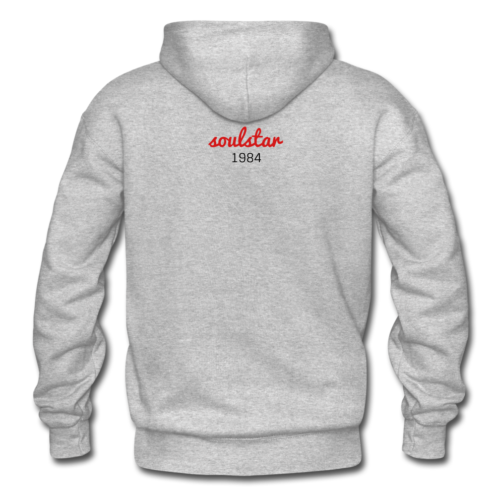 Black Excellence In History Adult Hoodie - heather gray