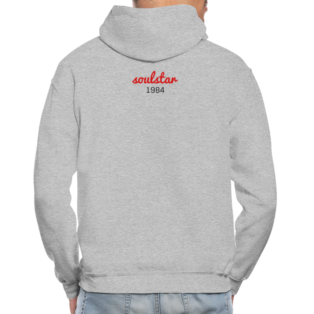 Black Excellence In History Adult Hoodie - heather gray