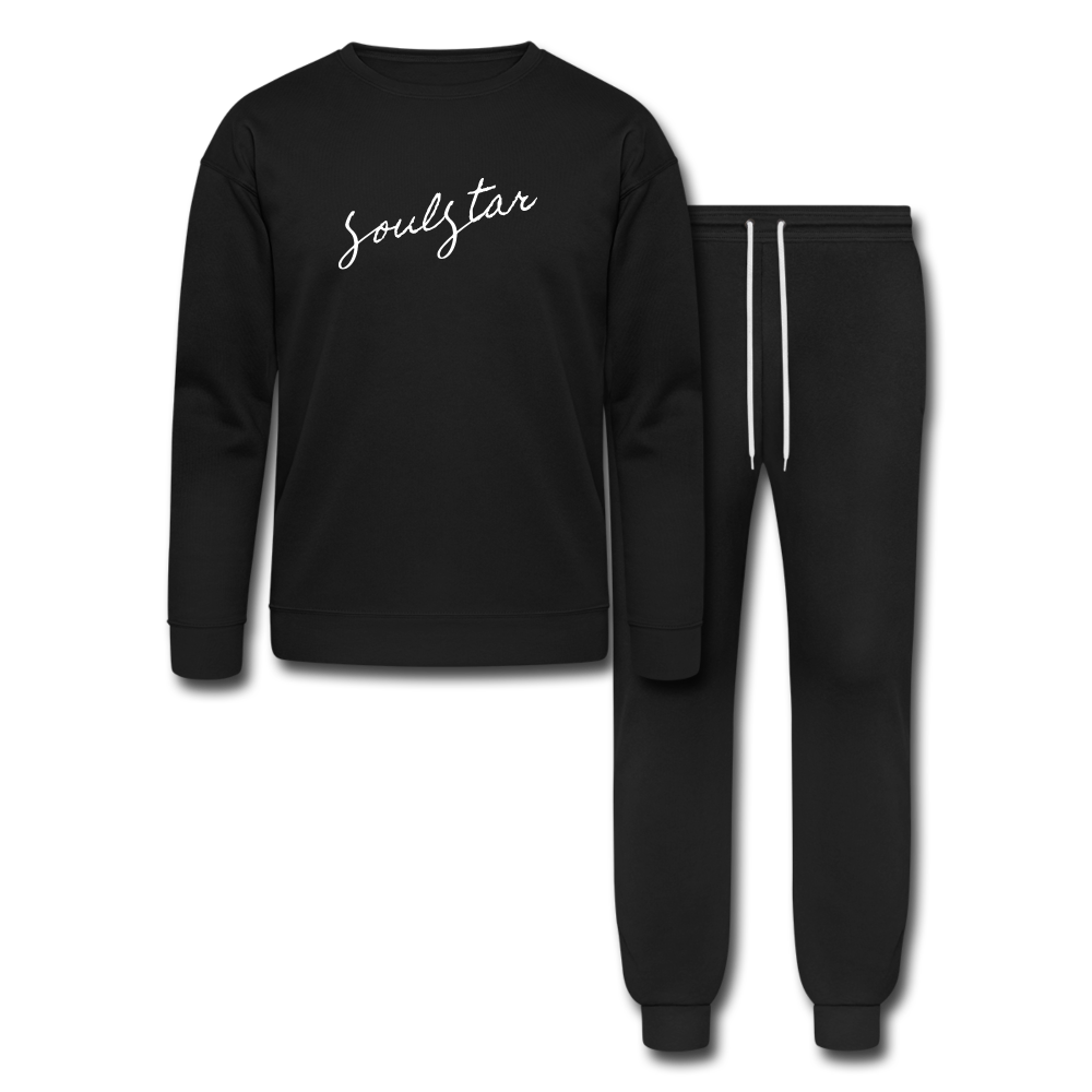 Signature Soulstar Black Lounge Wear Set - black