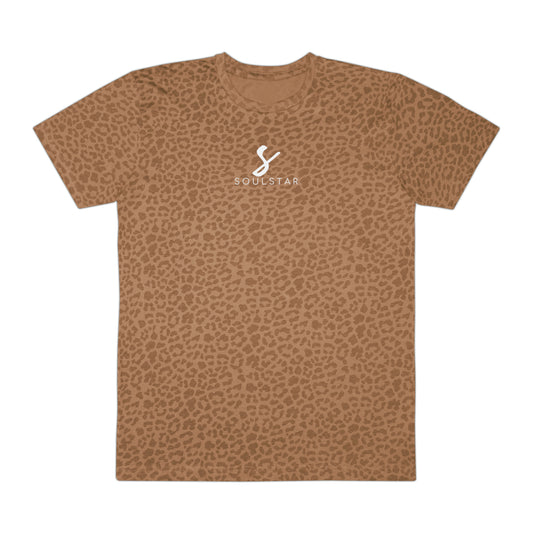 Luxe Soulstar Men's Fine Jersey Animal Print Tee