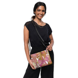 Luxe Soulstar Golden Leaves Crossbody Bag