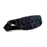 Luxe Soulstar Purple Python Print Fanny Pack