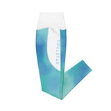 Luxe Soulstar Aqua Leggings w/ Pockets