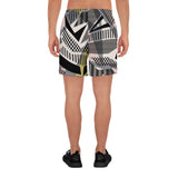 Luxe Soulstar Men's Geo Pattern Athletic Shorts