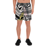 Luxe Soulstar Men's Geo Pattern Athletic Shorts