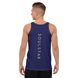 Luxe Soulstar Men's Sea Shells Colorblock Tank Top