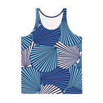 Luxe Soulstar Men's Sea Shells Colorblock Tank Top