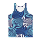 Luxe Soulstar Men's Sea Shells Colorblock Tank Top