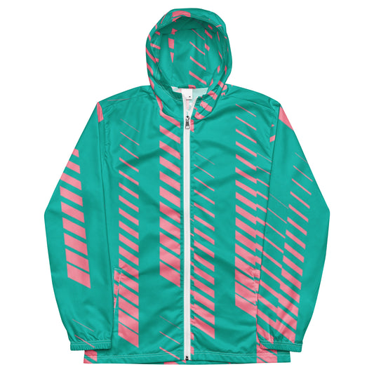 Luxe Soulstar Men’s Kiwi Strawberry Windbreaker