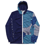 Luxe Soulstar Men’s Sea Shells Colorblock Windbreaker