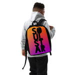 Luxe Soulstar Gradient to Black Minimalist Backpack