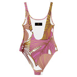 Luxe Soulstar Golden Leaves One-Piece Swimsuit