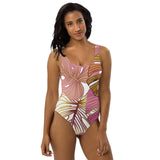 Luxe Soulstar Golden Leaves One-Piece Swimsuit