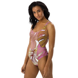 Luxe Soulstar Golden Leaves One-Piece Swimsuit