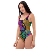 Luxe Soulstar Colorful Jungle One-Piece Swimsuit