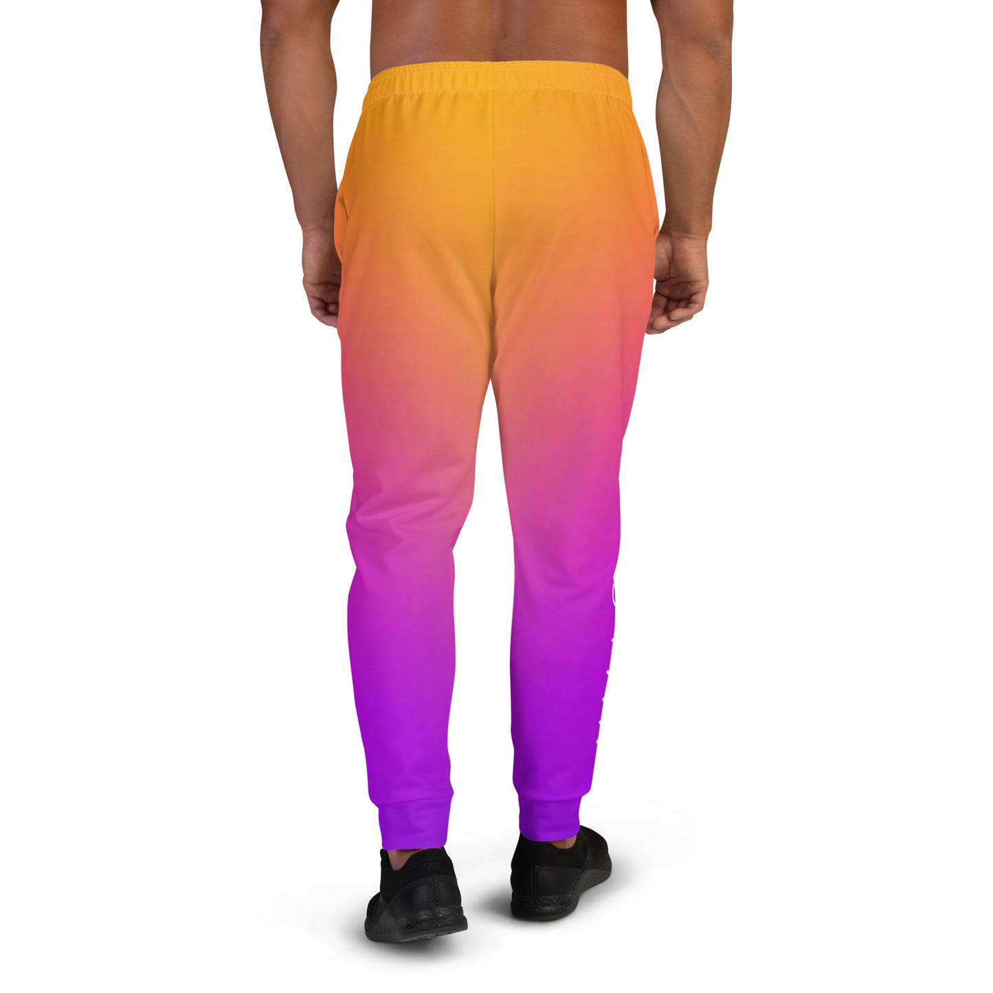 Luxe Soulstar Men's Gradient to White Joggers