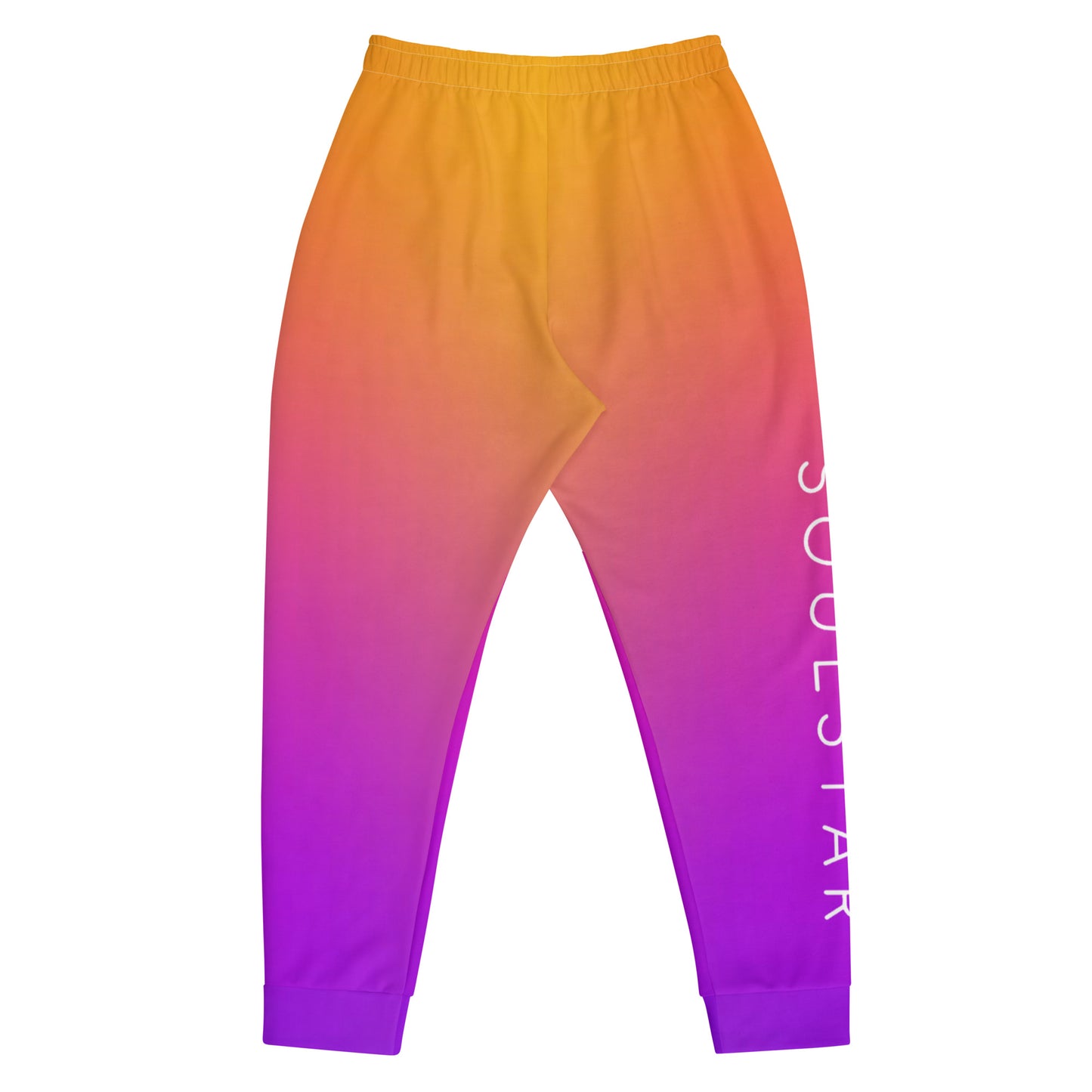 Luxe Soulstar Men's Gradient to White Joggers