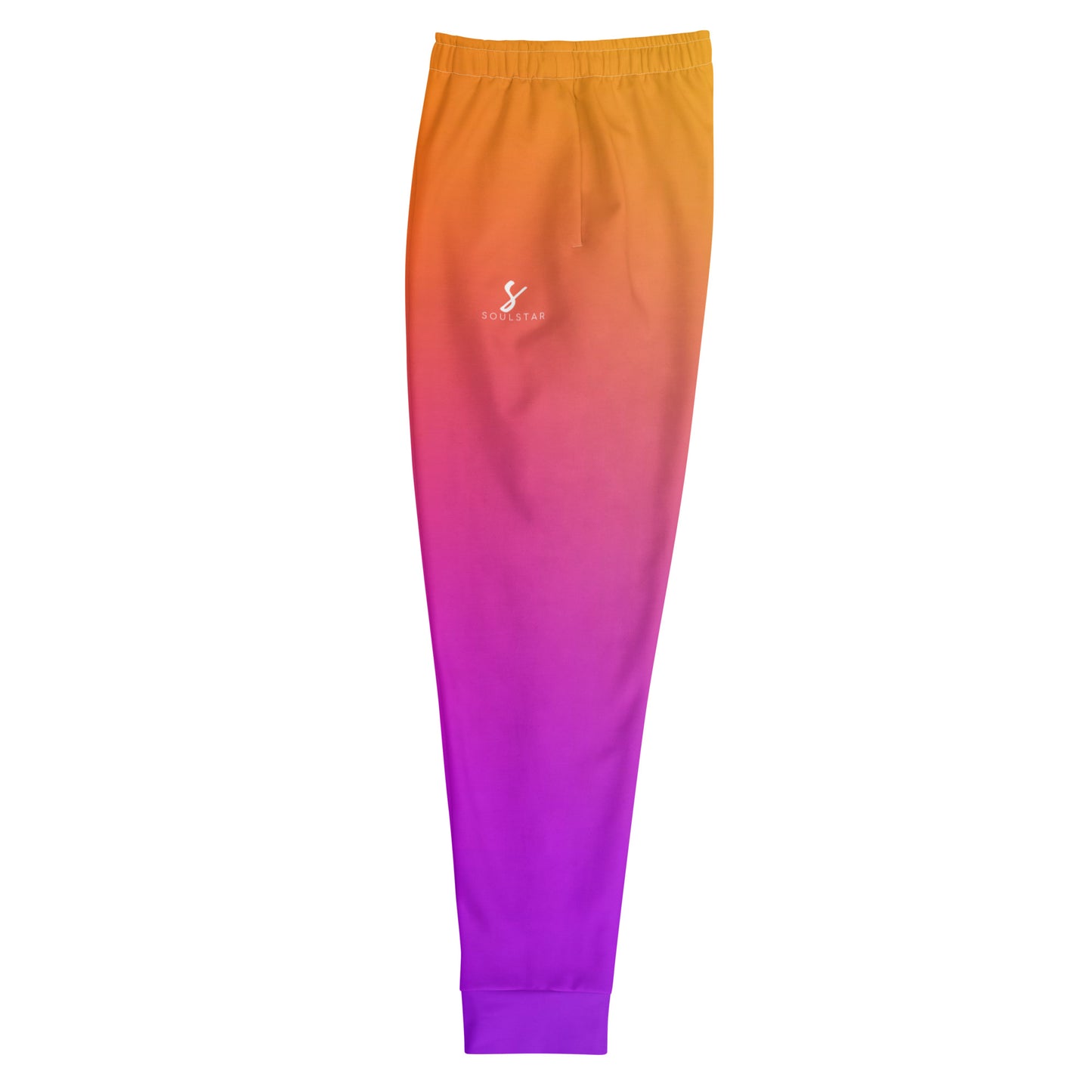 Luxe Soulstar Men's Gradient to White Joggers