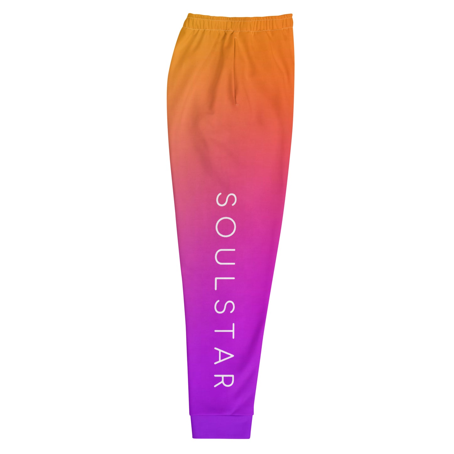 Luxe Soulstar Men's Gradient to White Joggers