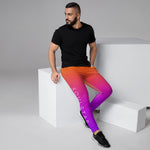Luxe Soulstar Men's Gradient to White Joggers