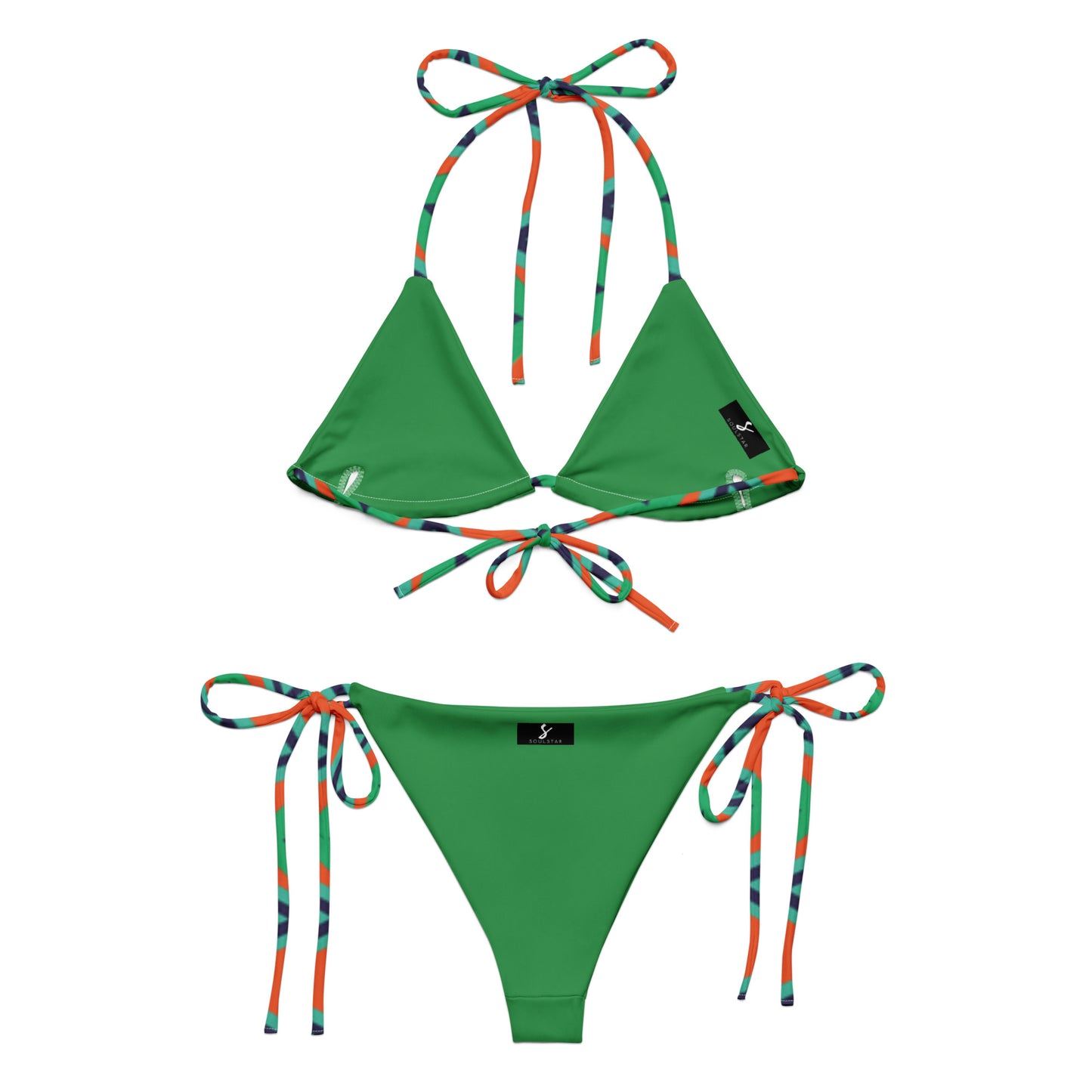Luxe Soulstar Aztec Print String Bikini