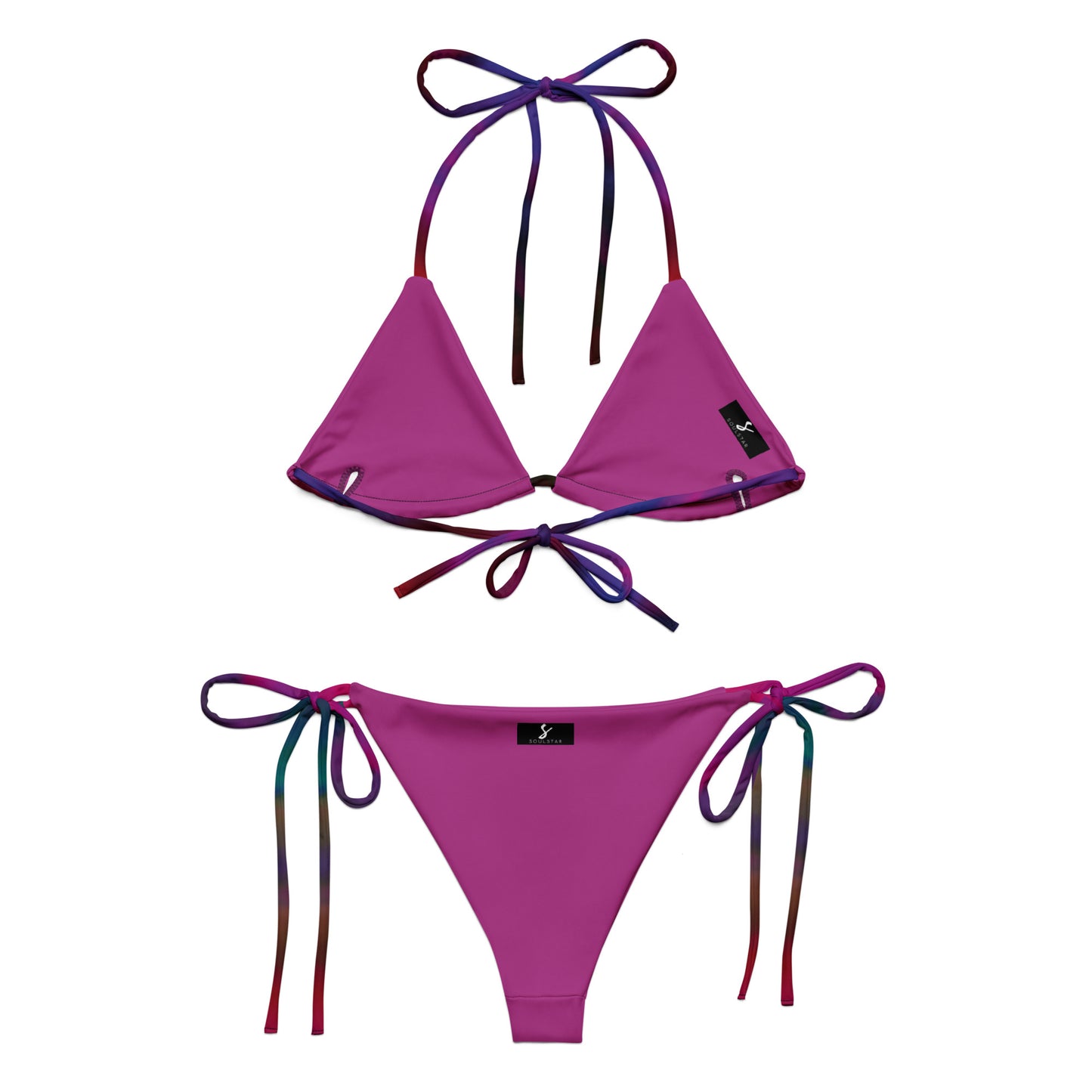 Luxe Soulstar Watercolor String Bikini