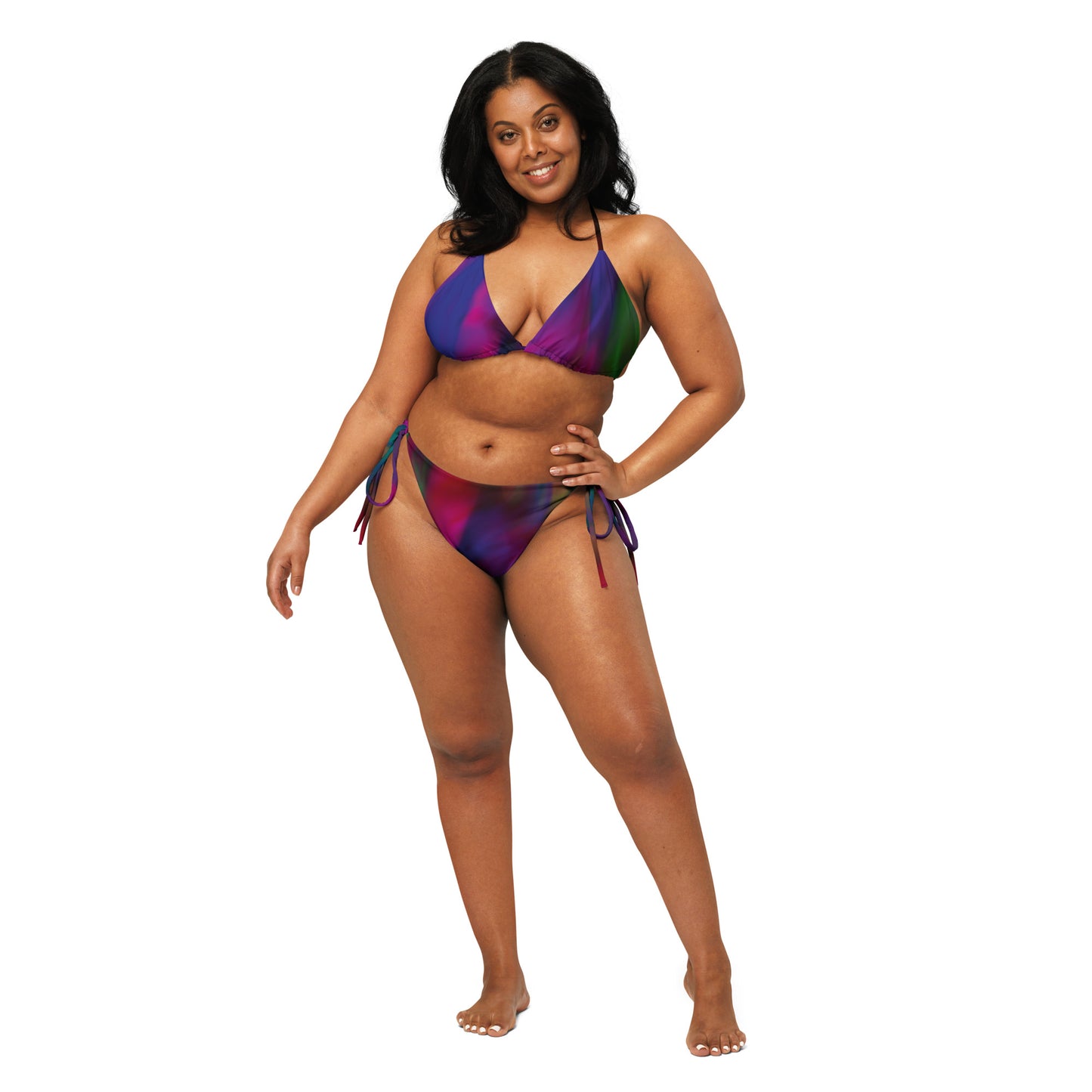 Luxe Soulstar Watercolor String Bikini
