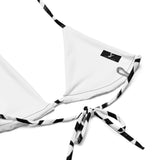 Luxe Soulstar B&W Brushstrokes String Bikini